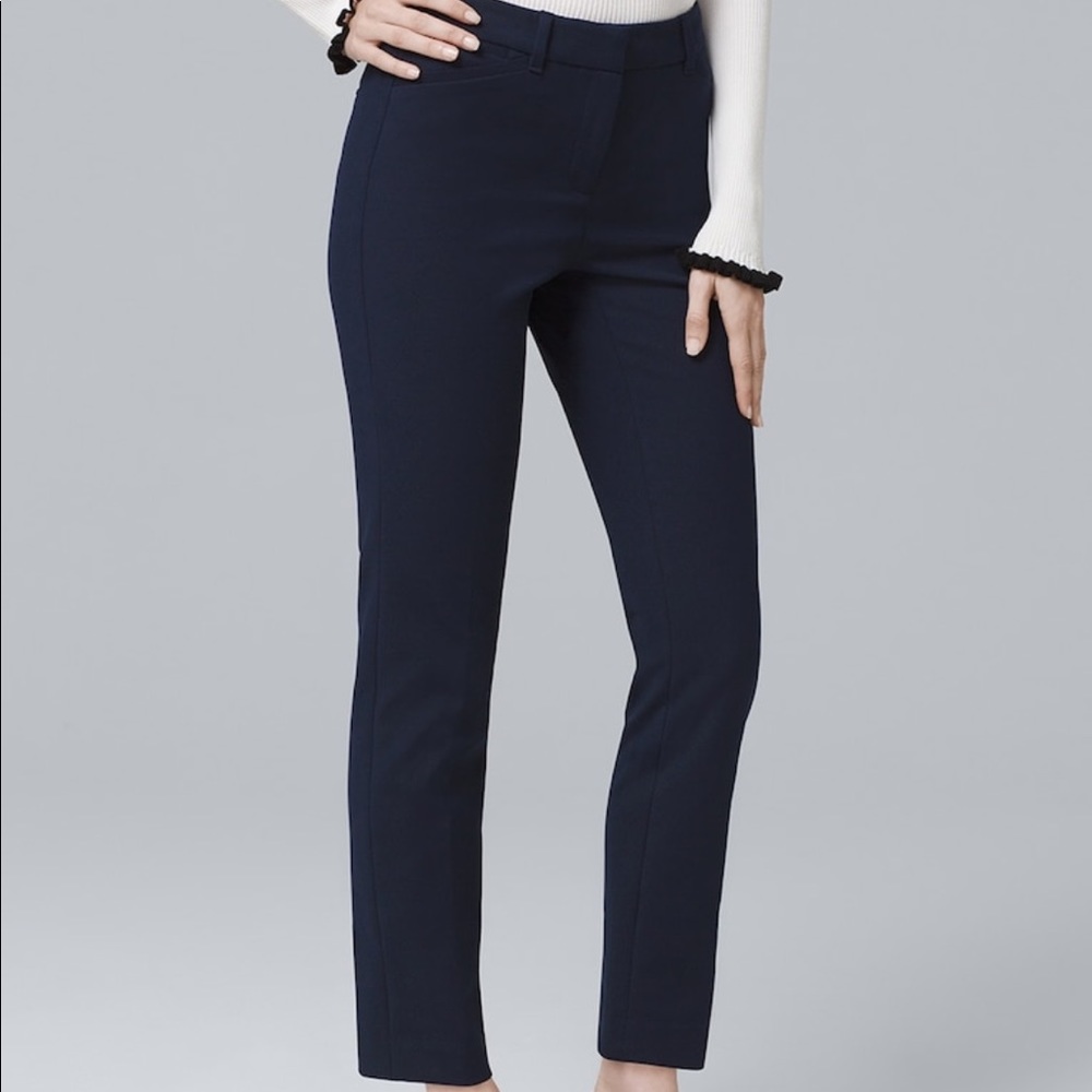 WHBM Comfort Stretch Slim Ankle Pants - Size 8